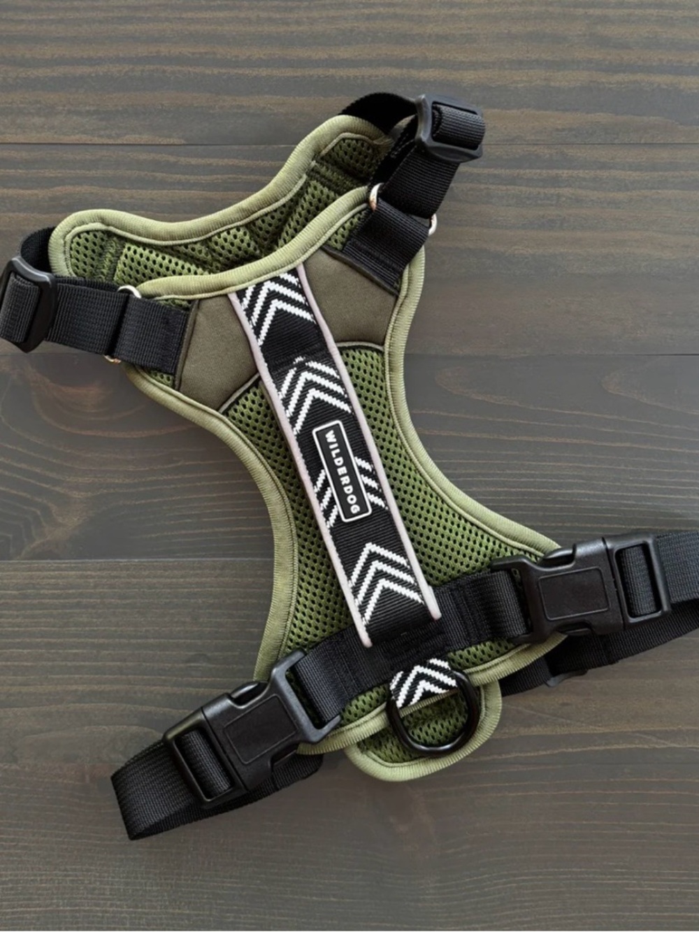 Wilderdog Olive Green Dog Harness M
